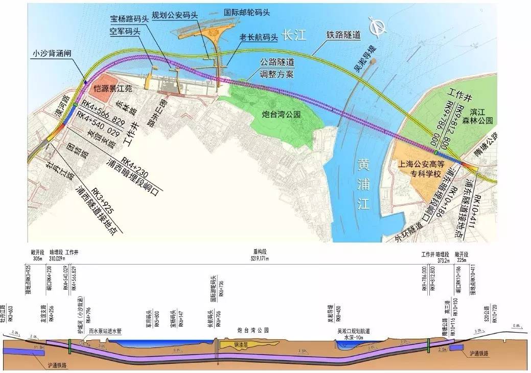 沿江通道越江隧道工程紧张推进中盾构穿越将迎来多项挑战