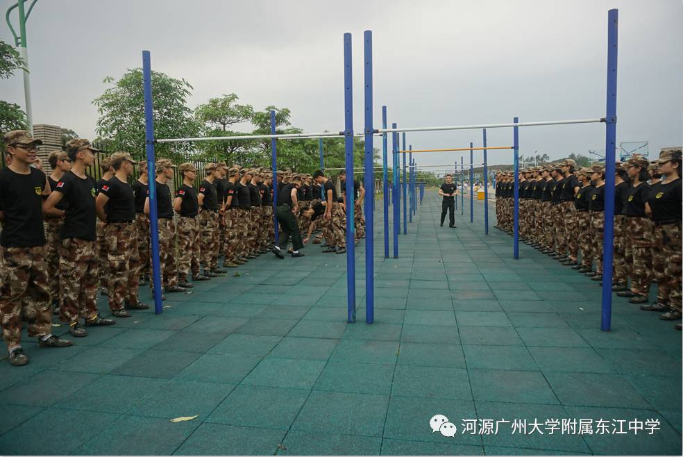 广附东江中学国防生基地班办学一年敬献