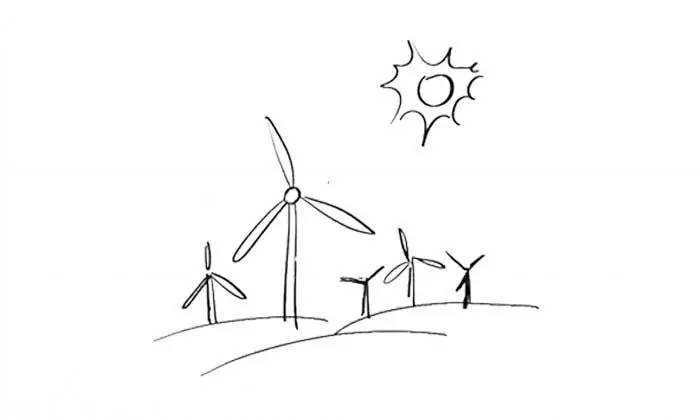 风力发电受风力大小影响,风大和风小均不能发电