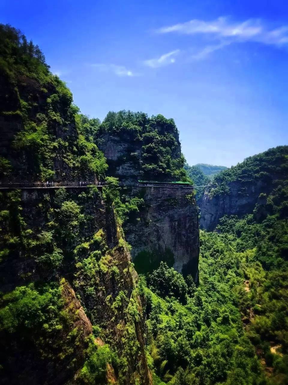 2017527端午穿岩十九峰岩降千丈幽谷玻璃栈道徒步