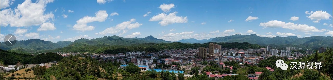 薄雾下的宁强县高寨子风光.(宁强县摄影艺术协会航怕队黄勇 摄)