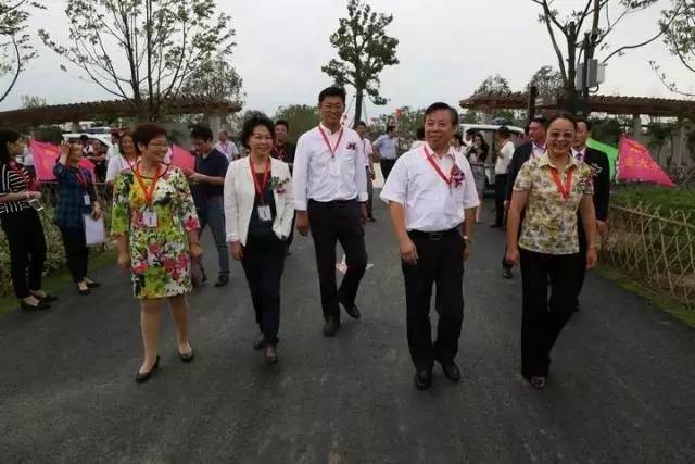 常州市武进区区长戴士福,武进区政协主席张建新,武进区纪委书记徐萍