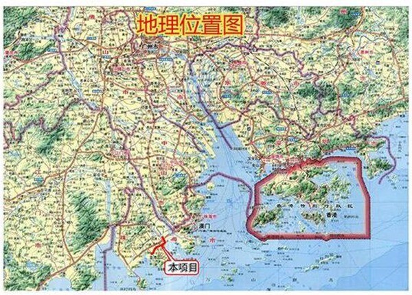 据了解,鹤港高速及洪鹤大桥将先后与港珠澳大桥连接线,广澳高速珠海段