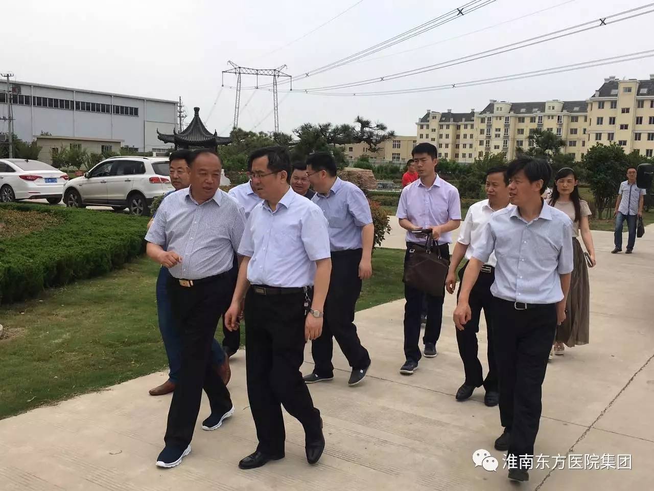 东方新闻淮南市委副书记市长张孝成一行来我集团下属康宝药业调研指导