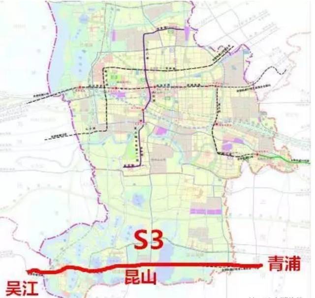 轨交s6号线 11月18日,吴江区规划局 公示了《苏州市吴江区平望镇总体