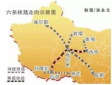 西部大通道,第三条出疆通道:格库铁路新疆段开始铺轨