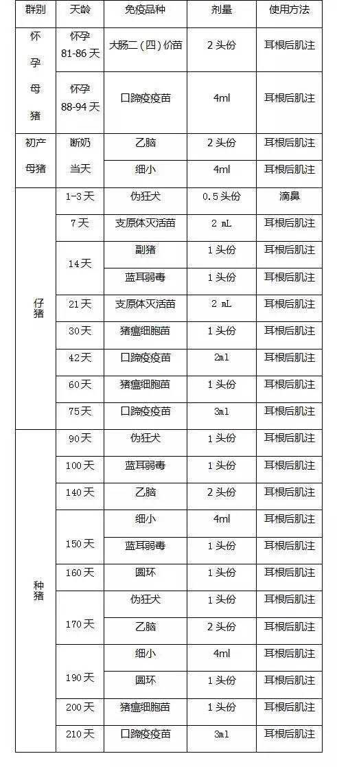 免疫疫苗什么时候打?如何打?打多少?