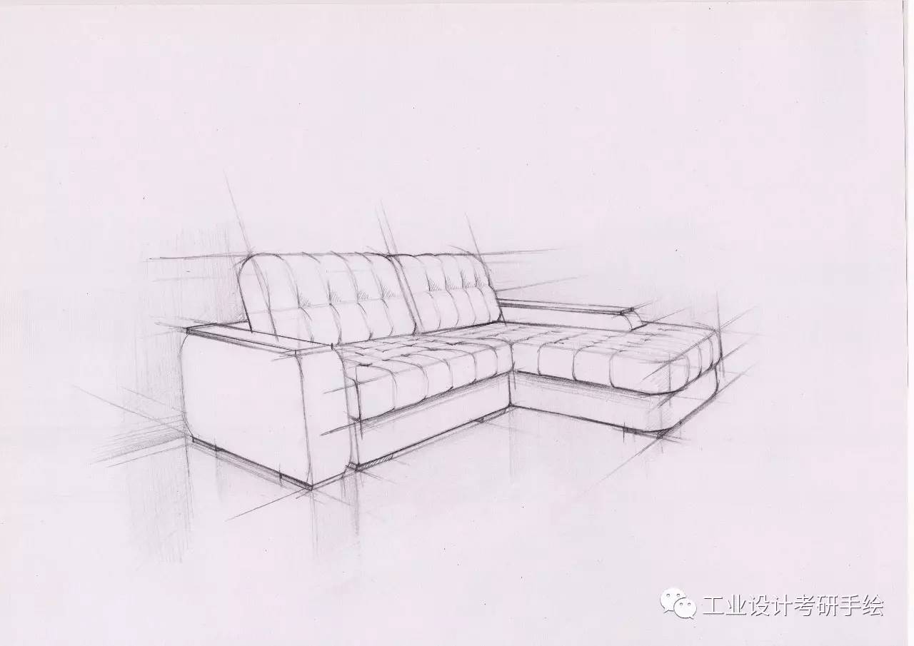 沙发手绘清新文艺图片-图行天下素材网