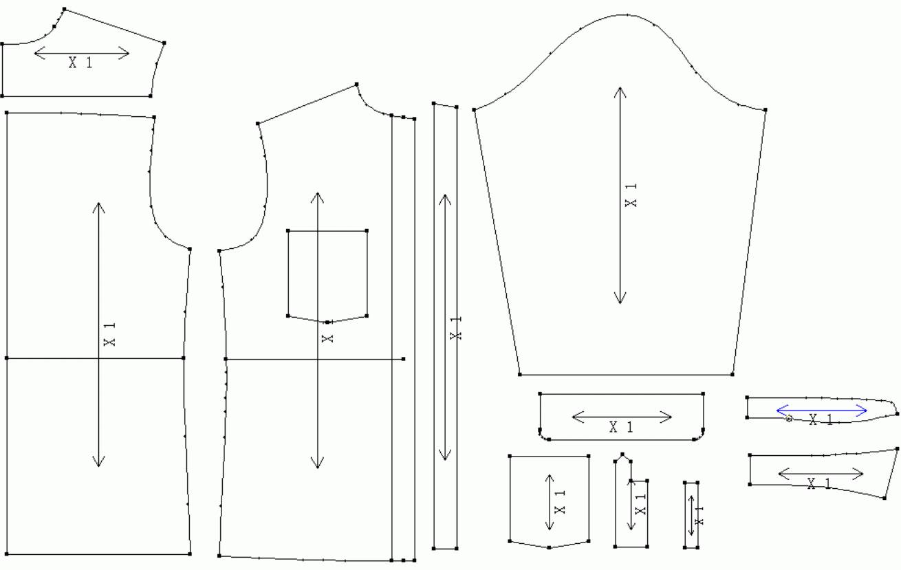 富怡CAD制版 | 男衬衫的结构设计及画法_搜狐科技_搜狐网