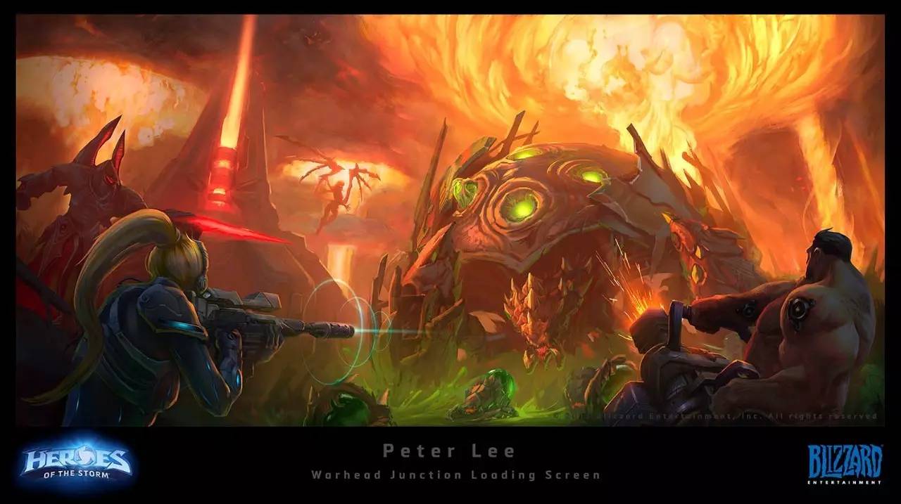 风暴英雄丨美国的概念设计师peter lee