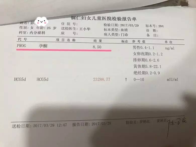 经检查诊断彭女士为:早孕,先兆流产,难免流产? 血清孕酮值仅为8.