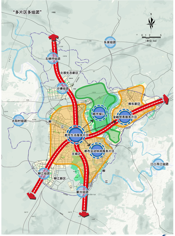 各类重大利好落户柳南 柳南区将成为未来柳州市区发展规划的重点 区域