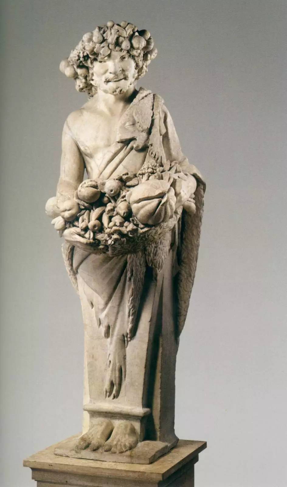 普里阿普斯的秋天 1616-17 大理石,高228cm 纽约大都会博物馆,纽约