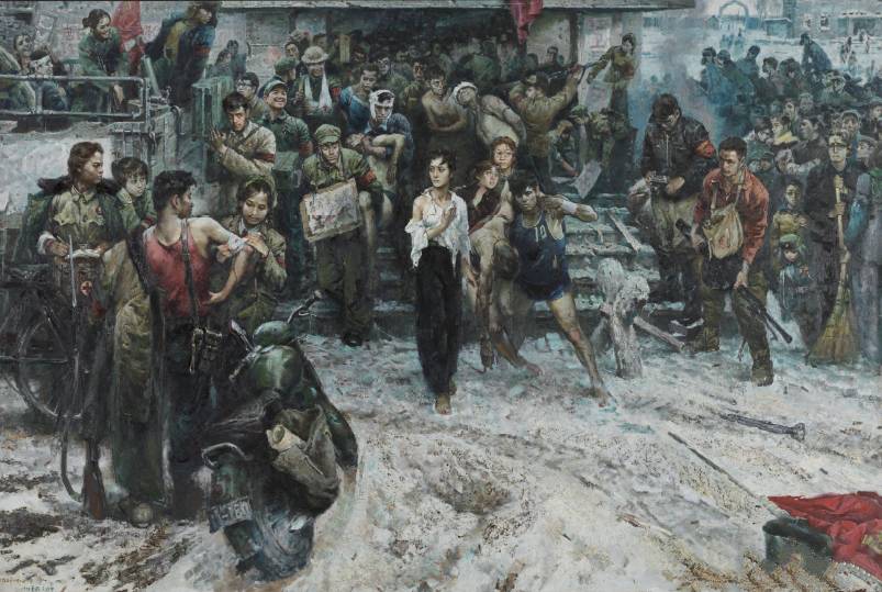 高小华,《为什么》,107.5x136.5cm,1978,中国美术馆收藏