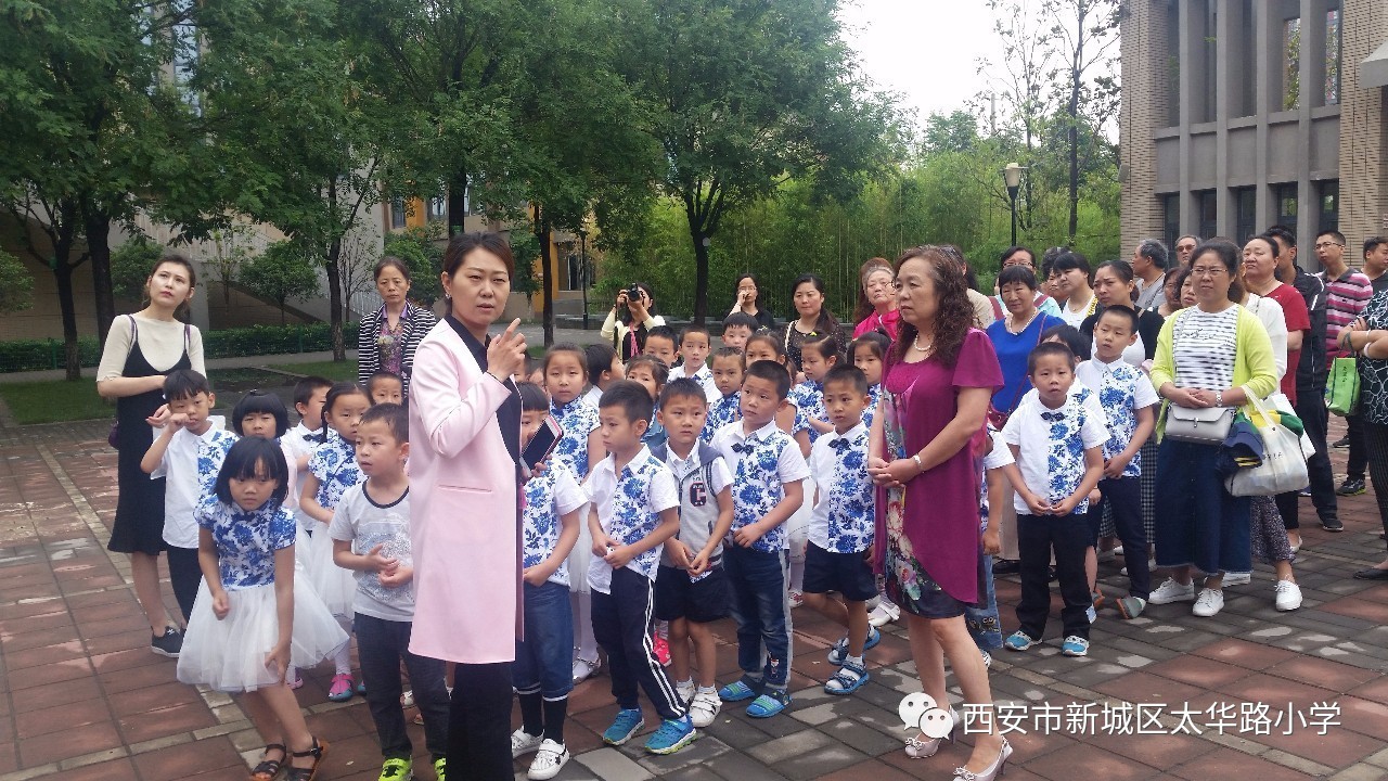 小客人来到太华路小学