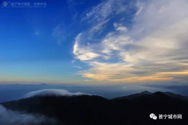 风起云涌的普宁大南山,美!