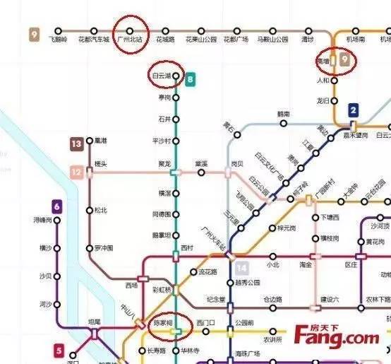 广州地铁带旺了番禺萝岗 9号线能否带旺花都?图片