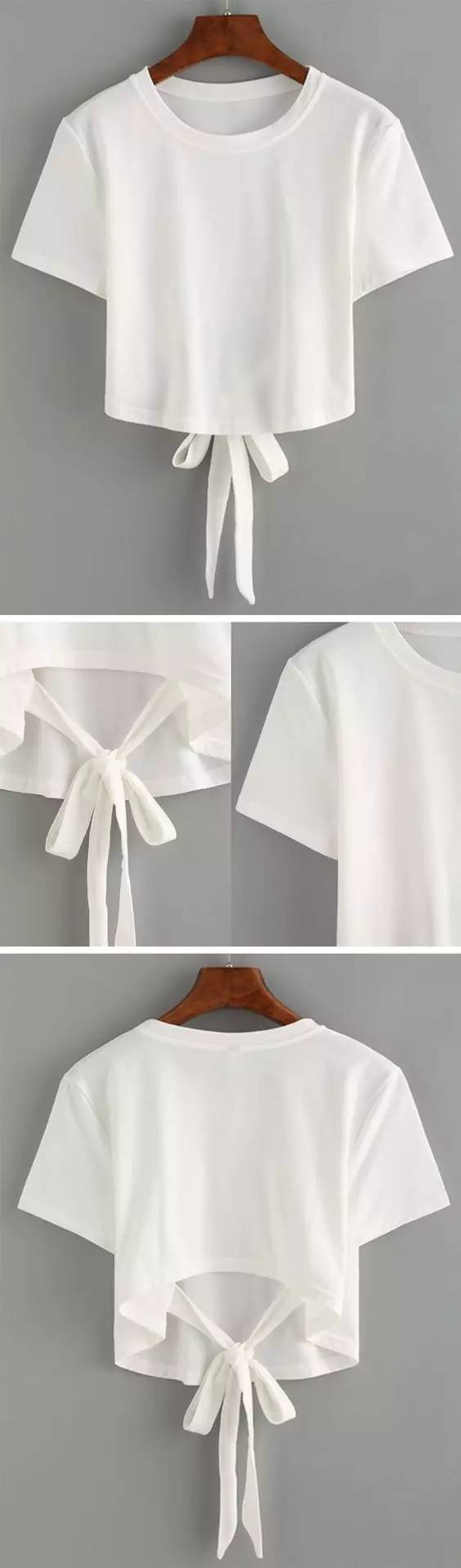 一件白t恤的30种"穿"法,承包你整个夏天的时髦!