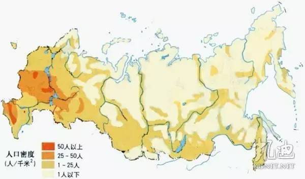 中国人口分布_俄罗斯 人口分布