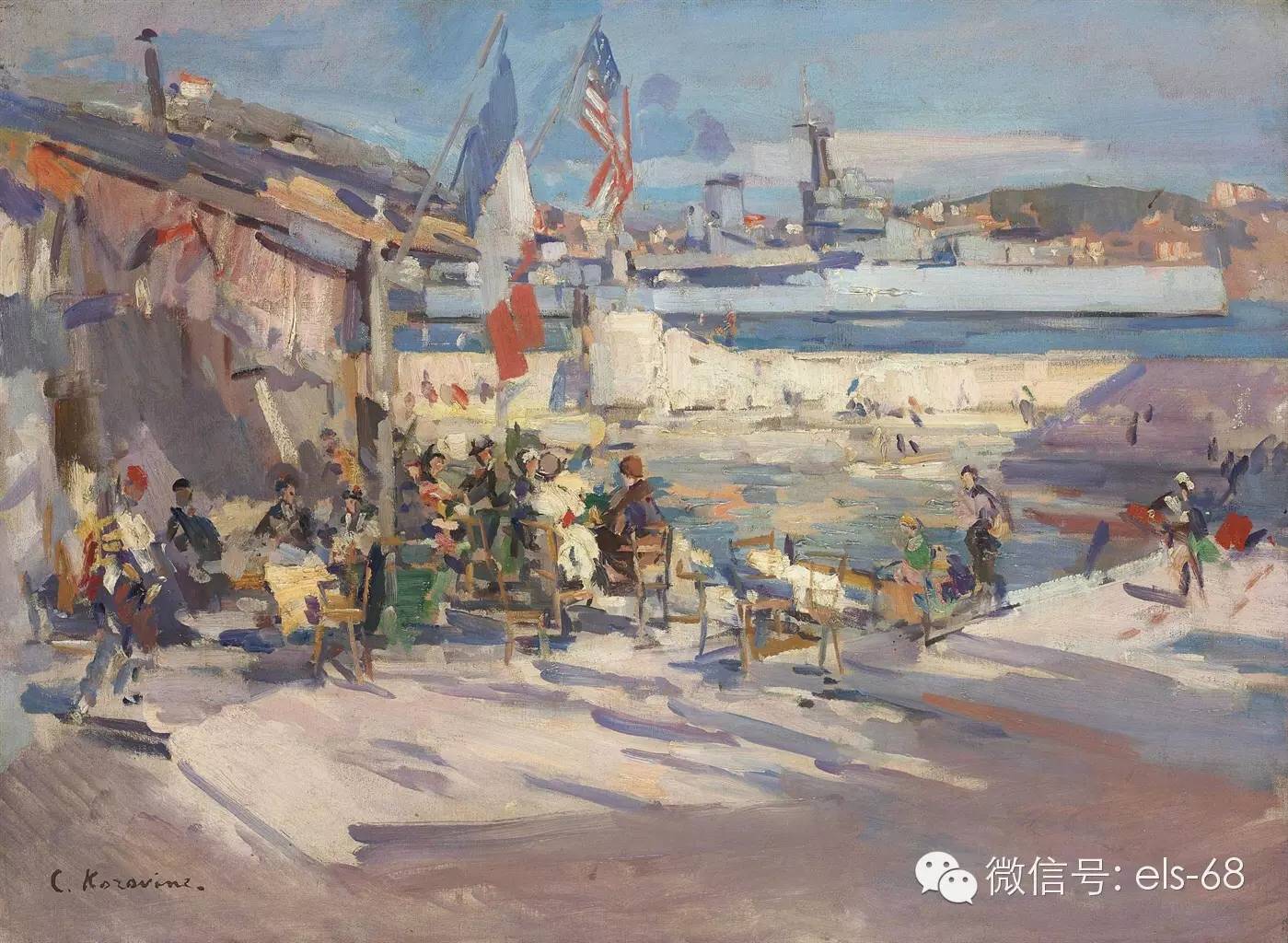 【艺术】俄罗斯印象派画家科罗温的油画作品