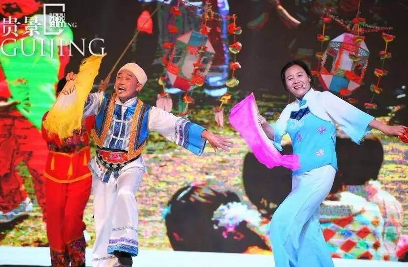 思南花灯戏庆中国首个文化和自然遗产日