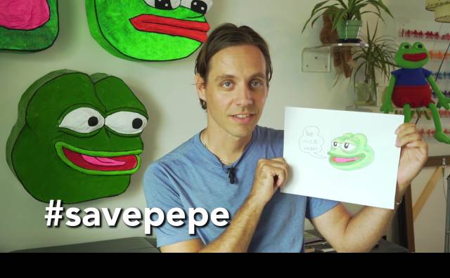 娱乐 正文 可没想到越来越多的种族主义者 开始利用 pepe 的形象宣传