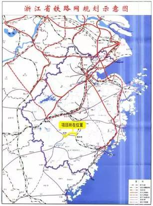 (与浙江省铁路网规划衔接)