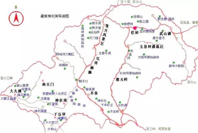 神农架林区位于湖北省西北部,是一个山川交错,峰岭连绵的地方,因华夏