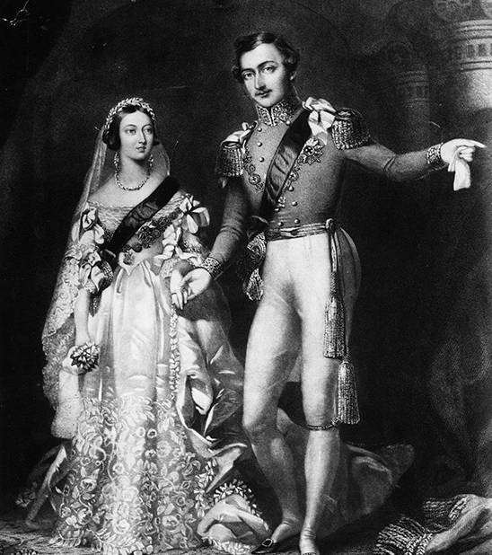 英国维多利亚女王和阿尔伯特王子