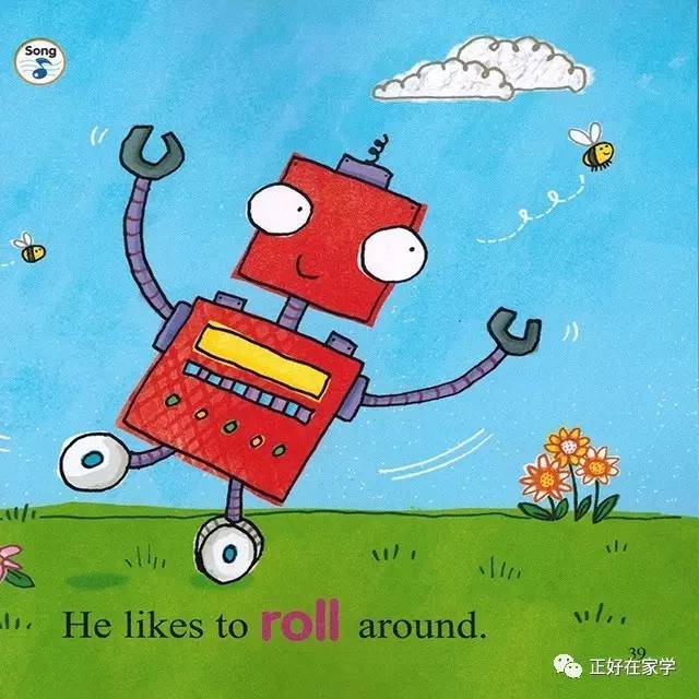 【正好在家学】- 拼读绘本 r【rudy the red robot】