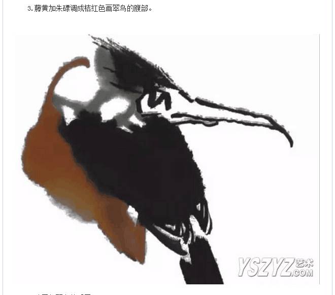 几种简练,生动,形象的国画写意鸟画法