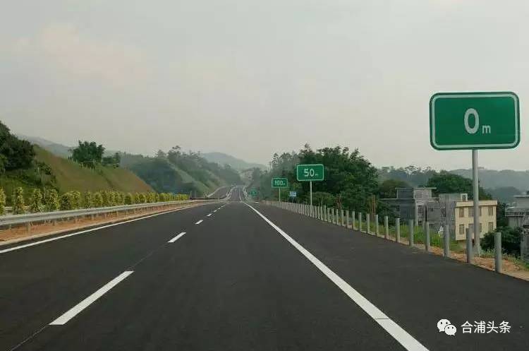 贵港—合浦高速公路合浦路段建设接近尾声,计划于今年