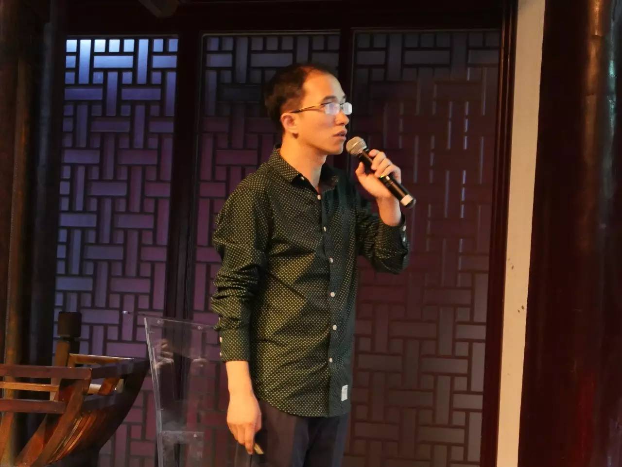 杨海先生演讲上海梦中心滨江项目负责人;高级项目建筑师演讲主题:舞台