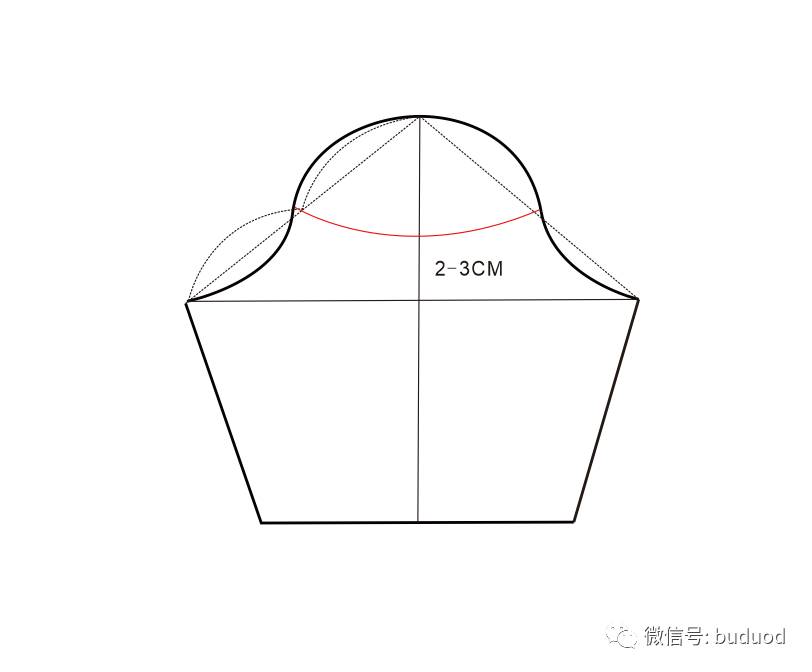 搭肩袖怎么制图_插肩袖连衣裙结构制图