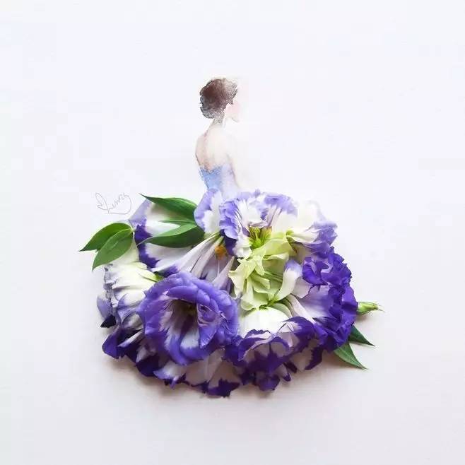 让花瓣,成为女人最优雅的裙摆:小花瓣的大画作 | 6月17日 · 艺术工坊