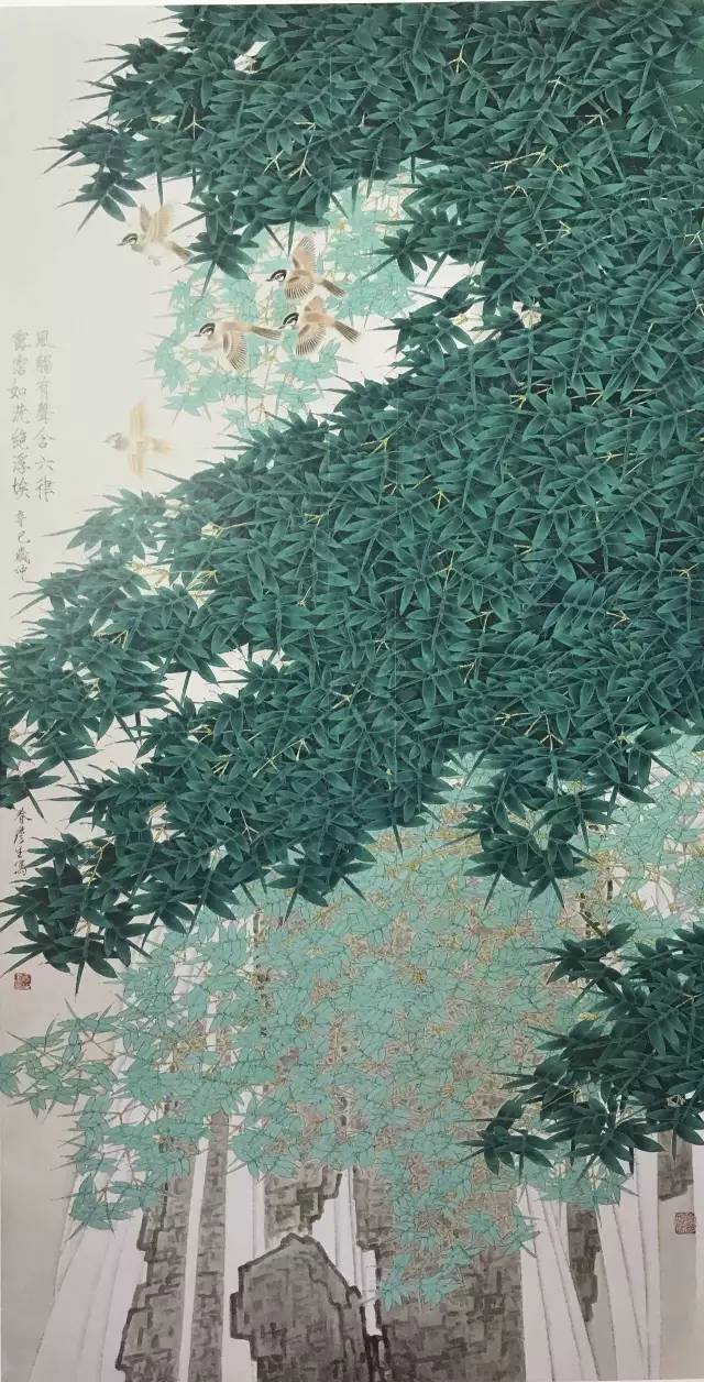 唯美语境-广美周彦生教授花鸟画作品