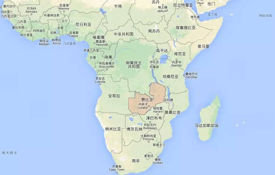 赞比亚共和国(the republic of zambia)是 非洲中南部的一个内陆国家