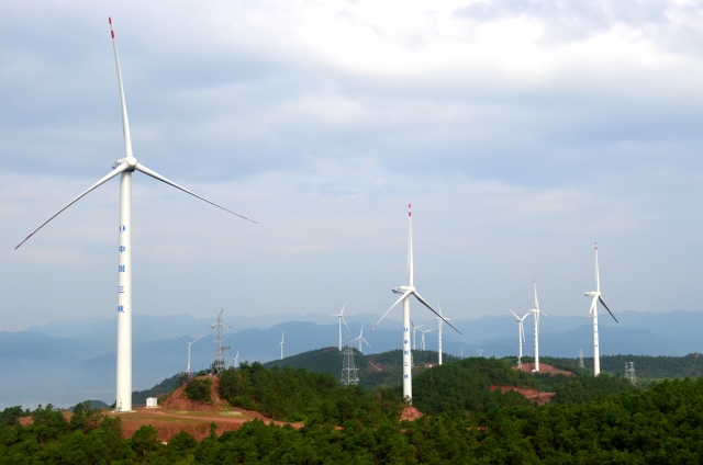 中国三峡集团清洁能源项目巡礼之二十六云南姚安风电场