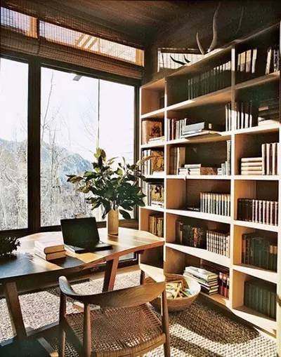 书房这么美,还能专心看书吗?