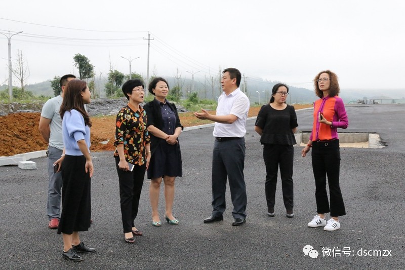 县领导刘明,戎华樱,李永扬,崔从军,桑建安,张仁青等陪同调研.