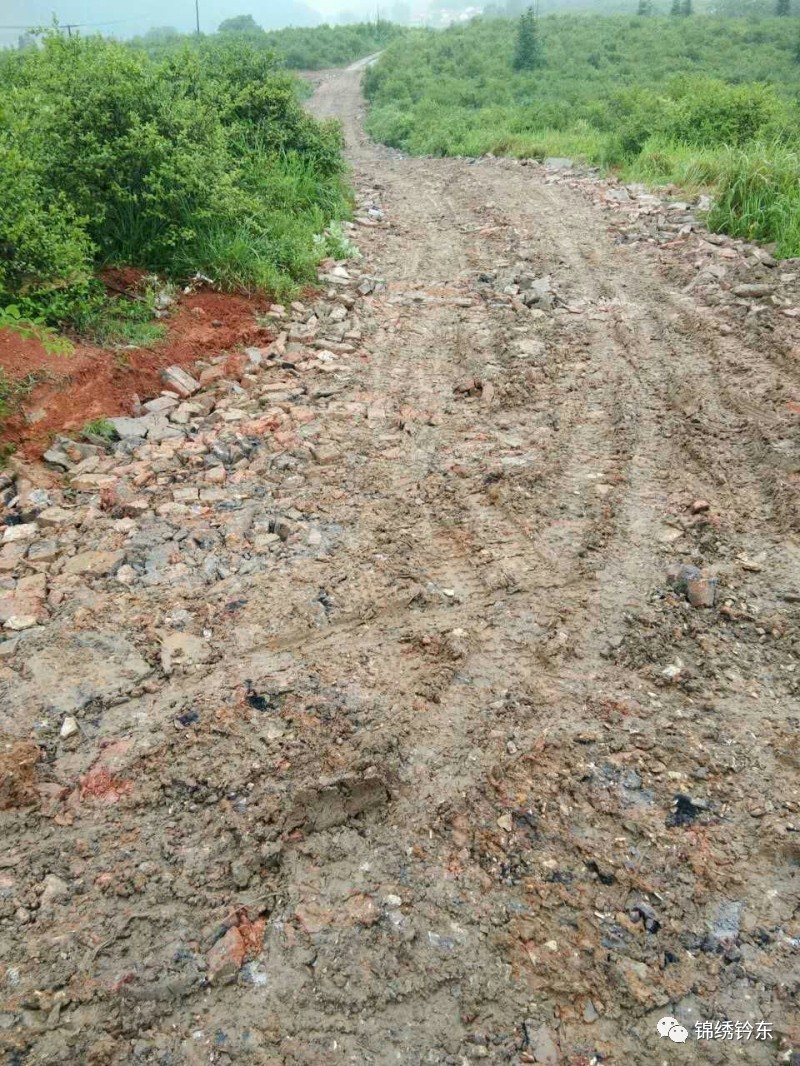 养殖场拆除后建筑垃圾已全部清理完成,就地深坑掩埋,上面铺满了80公分