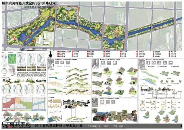 城市滨河绿色开放空间设计策略研究——以山西省高平市丹河景观设计为图片