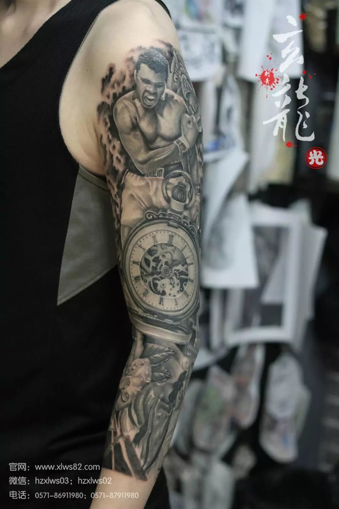 tattoo | 纹身素材:怀表