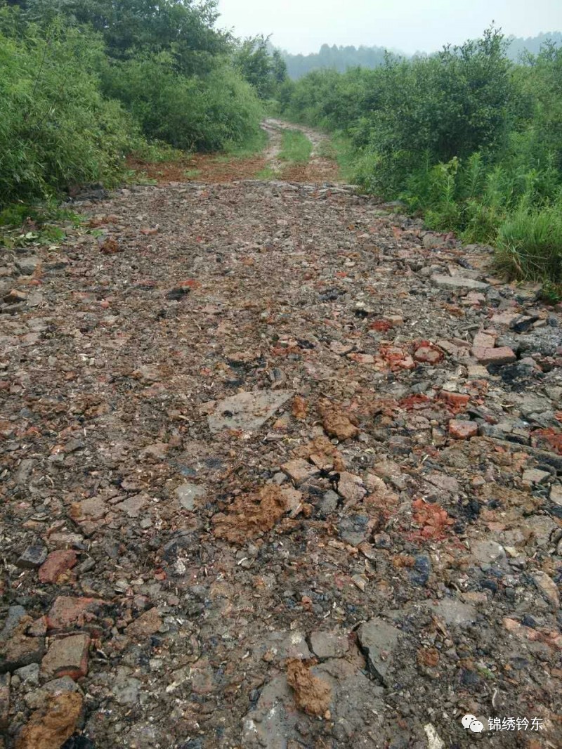 养殖场拆除后建筑垃圾已全部清理完成,就地深坑掩埋,上面铺满了80公分