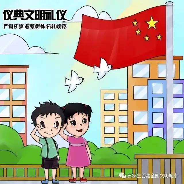 创建文明城未成年人文明礼仪小知识