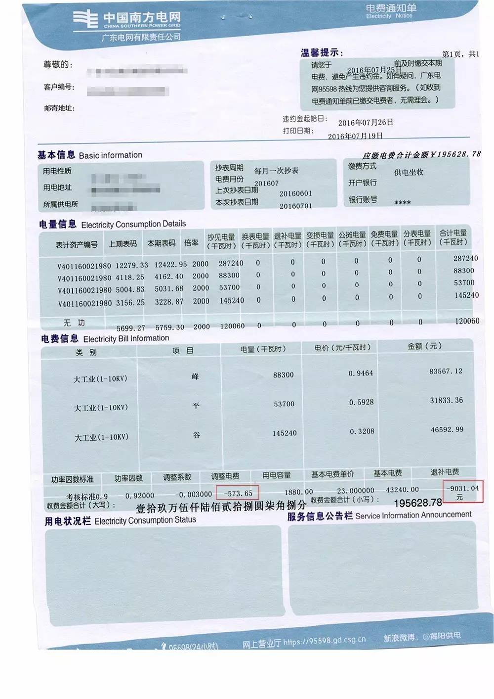 那些藏在电费通知单里面的门道,你都看懂了吗?