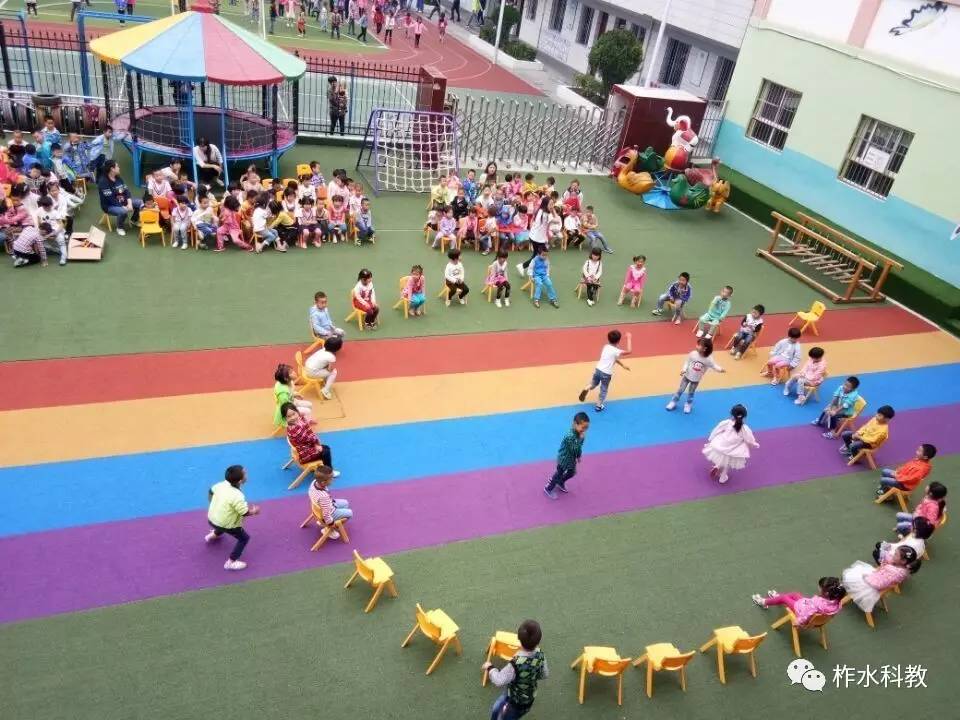 曹坪镇中心幼儿园开展 "游戏---点亮快乐童年"主题活动三:户外游戏展