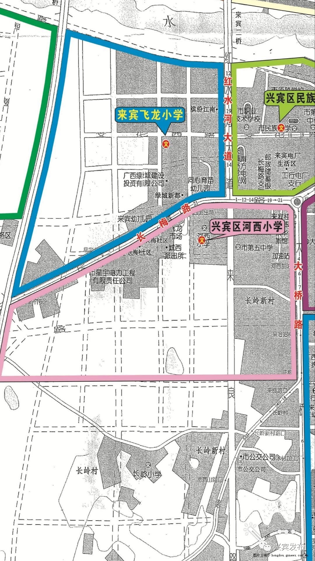 邹城市城区学区划分图 2020年邹城市小学招生范围图 邹城2020初中招生