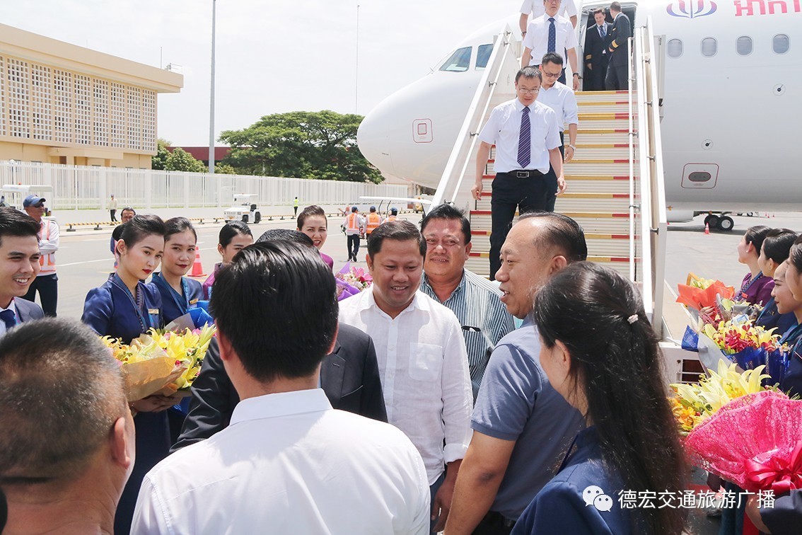 【瑞丽航空】董勒成所属柬埔寨jc国际航空6月15日喜迎第三架飞机