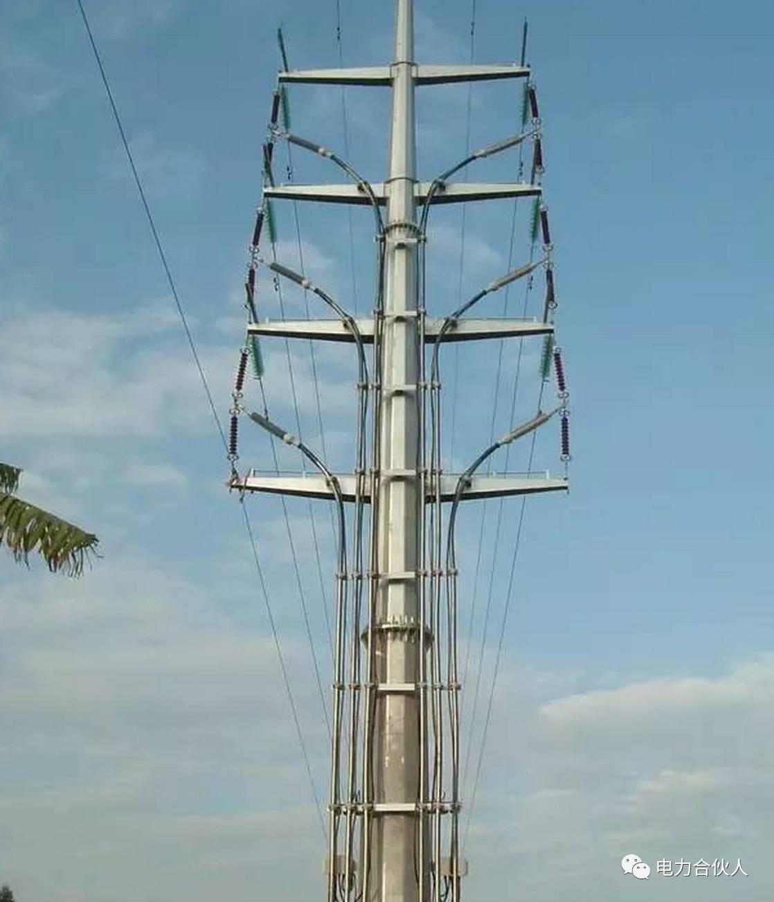 输电线路各种电缆终端杆塔你能分清楚吗